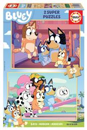 Ξύλινο Παιδικό Puzzle Bluey 50pcs για 3+ Ετών Educa