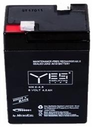 Yes Power MK6-4.5 Μπαταρία UPS με Χωρητικότητα 4.5Ah και Τάση 6V από το Plus4u