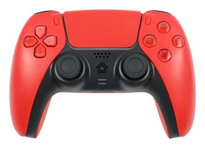 YZC-09 Ασύρματο Gamepad για PS4 Κόκκινο