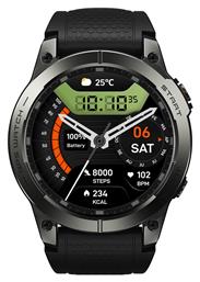 Zeblaze Stratos 3 Pro Aluminium Smartwatch με Παλμογράφο (Μαύρο)