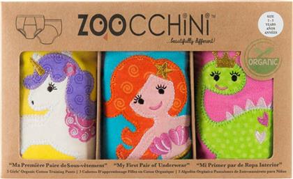Zoocchini Παιδικό Σετ με Βρακάκια Πολύχρωμα Fairy Tales 3τμχ από το Spitishop