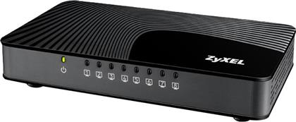 Zyxel GS-108S Unmanaged L2 Switch με 8 Θύρες Gigabit (1Gbps) Ethernet